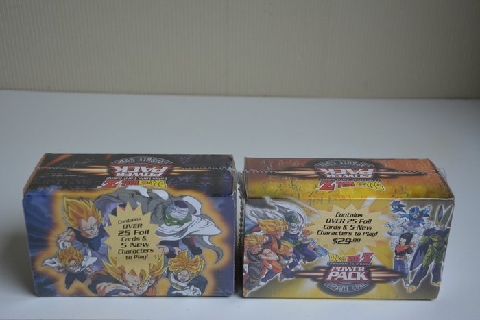 Score Entertainment - 2 Sealed box - DragonBall Z 2x Capsule Power Pack Boxes Art 2002 Factory Sealed - Capsule Power Pack