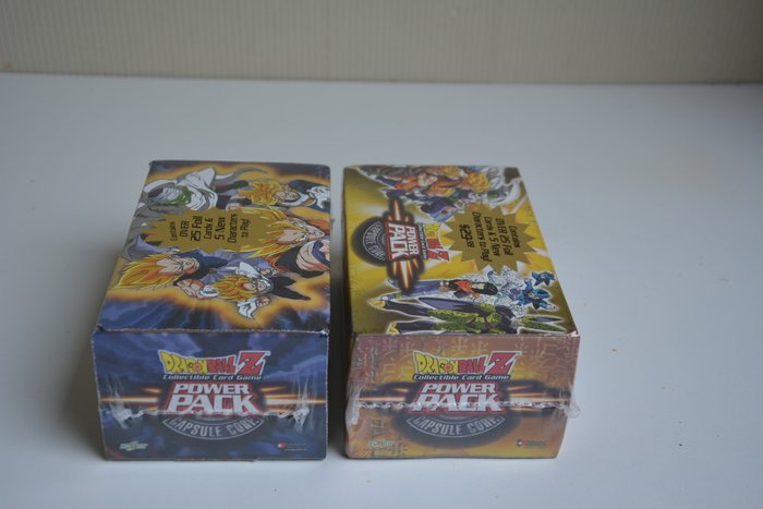 Score Entertainment - 2 Sealed box - DragonBall Z 2x Capsule Power Pack Boxes Art 2002 Factory Sealed - Capsule Power Pack