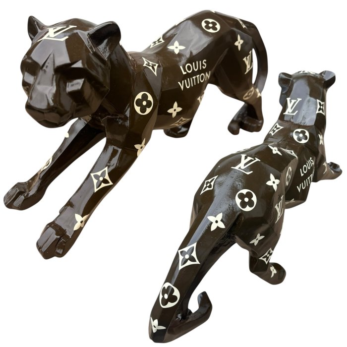 AmsterdamArts - 42 cm Louis Vuitton panther statue