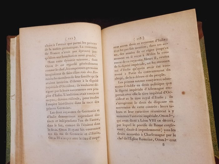 Mce de Montgaillard - Du Rétablissement du royaume d'Italie sous l'empereur Napoléon - 1809