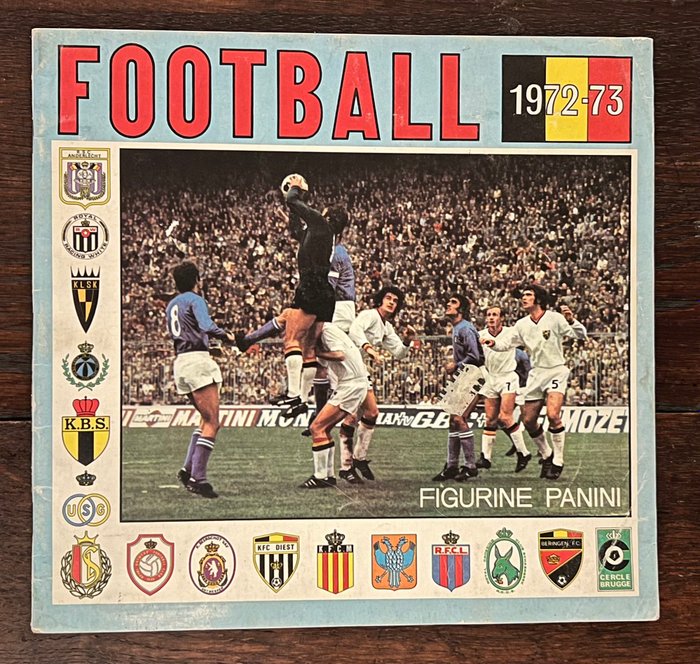 Panini - Football 1972/73 Belgium - Empty album + 46 Loose stickers