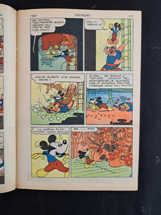 Topolino Libretto n. 32 - 1 Comic - Første udgave - 1951