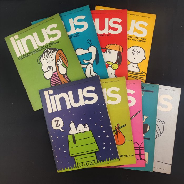 Linus - 1965 Completa - 12 Comic