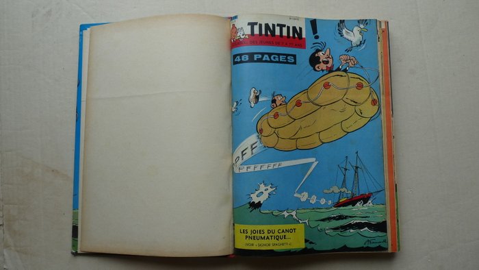 Tintin (magazine) - Recueil N°47 - 1 Album - Første udgave - 1960