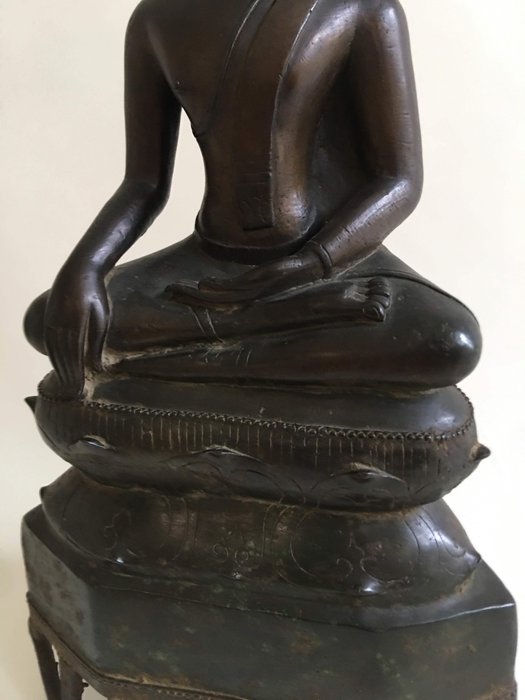 Statue - Bronze - Nordthailand / Laos