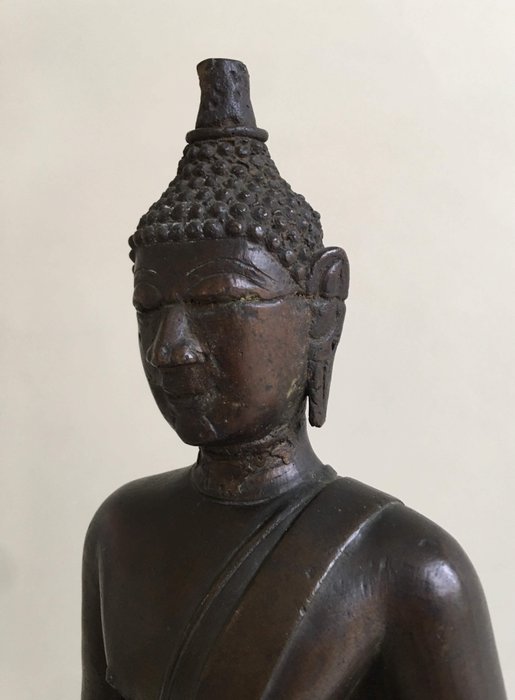 Statue - Bronze - Nordthailand / Laos