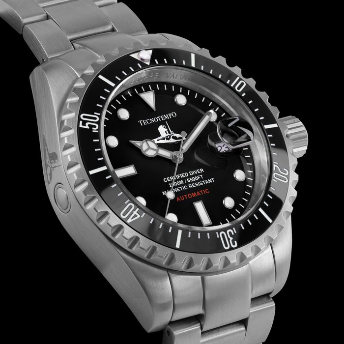 Tecnotempo - Diver 2000M "Submarine" -  - Limited Edition - TT.2000.SN2 (Black dial) - Mænd - 2011-nu