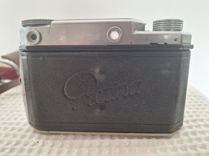 Kodak Retina IIa con Schneider Xenon 2/5cm + custodia | Analogt kamera