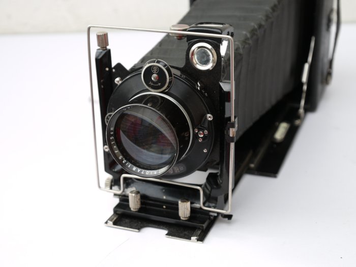 Unbekannt Grossformat Balkenkamera 10x15 mit Carl Zeiss Jena Triotar 3,5 15cm Seriennummer 661192 Storformat kamera