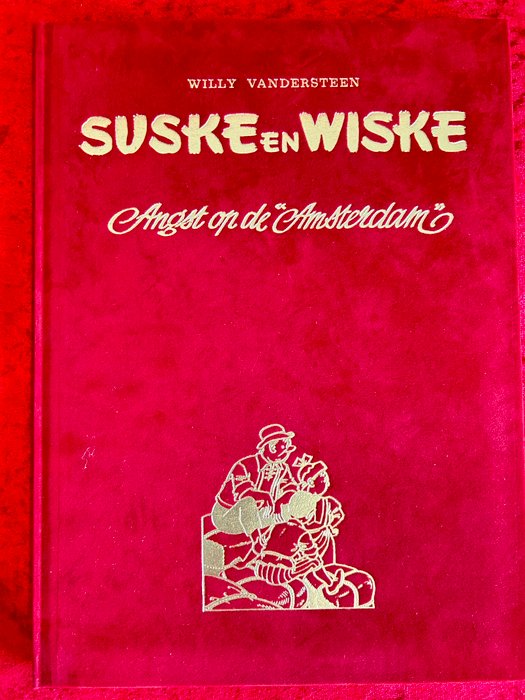 Suske en Wiske - Angst op de Amsterdam - 1 Album - Begrænset og nummereret udgave - 1985