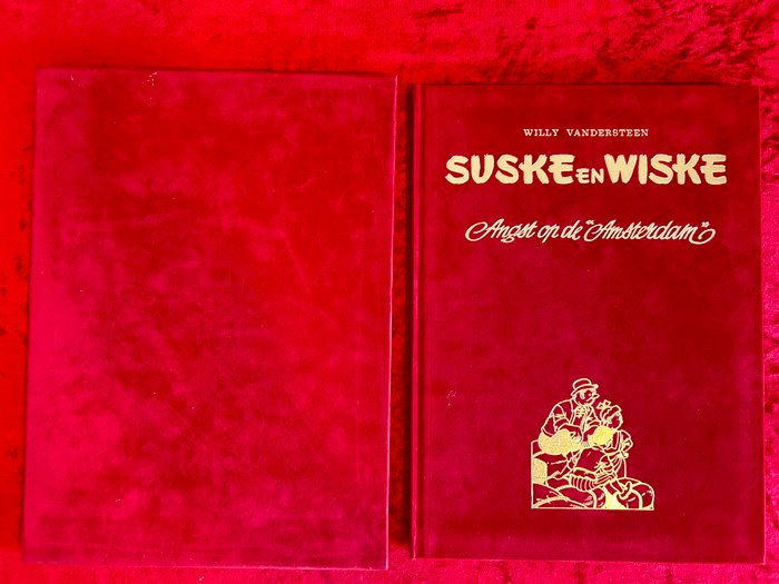 Suske en Wiske - Angst op de Amsterdam - 1 Album - Begrænset og nummereret udgave - 1985