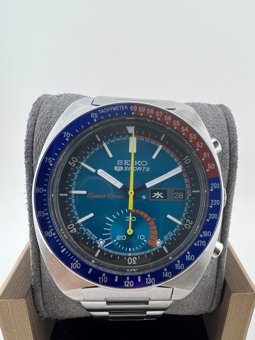 Seiko - 6139-6002 Pogue Automatic Chronograph - Mænd - 1970-1979