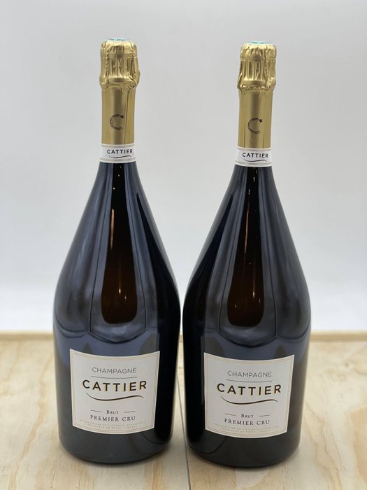 Cattier, Brut - Champagne Premier Cru - 2 Magnummer (1,5 L)