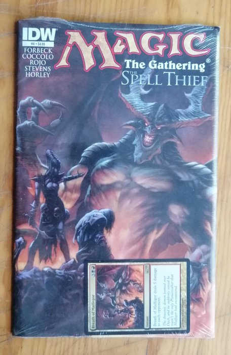 magic-the-gathering #4 - the-spell-thief - 1 original side - Første udgave - 2012