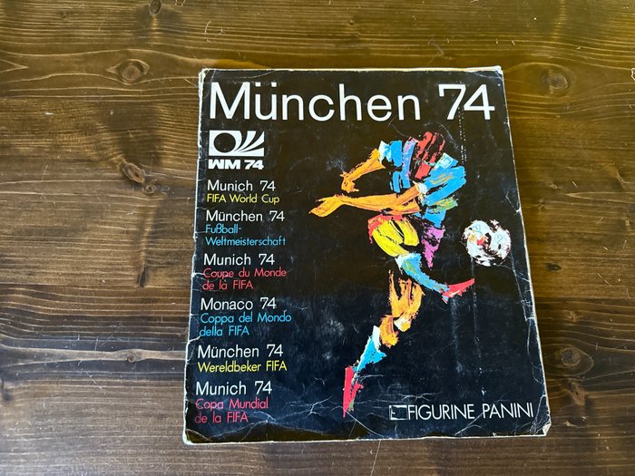 Panini - World Cup München 74 - Italia edition - Including Cruyff/Beckenbauer - (372/400) Incomplete Album