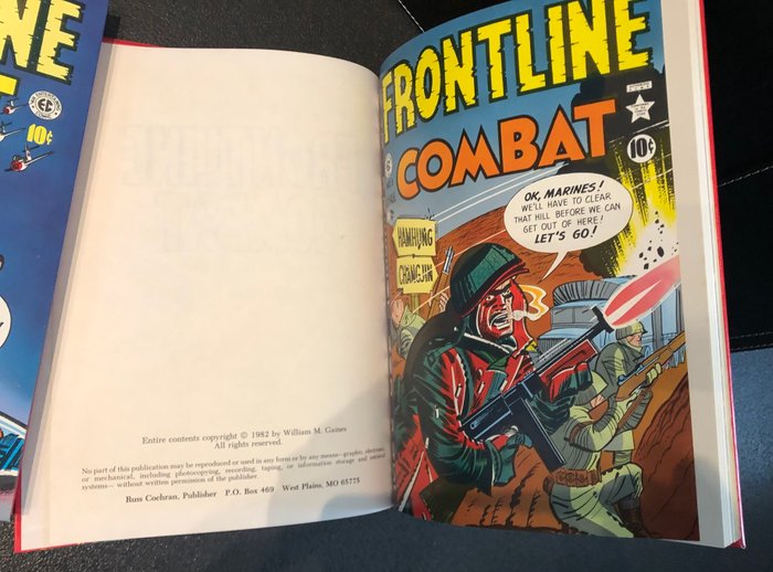 Frontline Combat #1-3 + box - 3 Comic collection - Første udgave/genoptryk - 1982