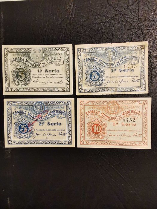 Portugal. - 14 banknotes - various dates  (Ingen mindstepris)