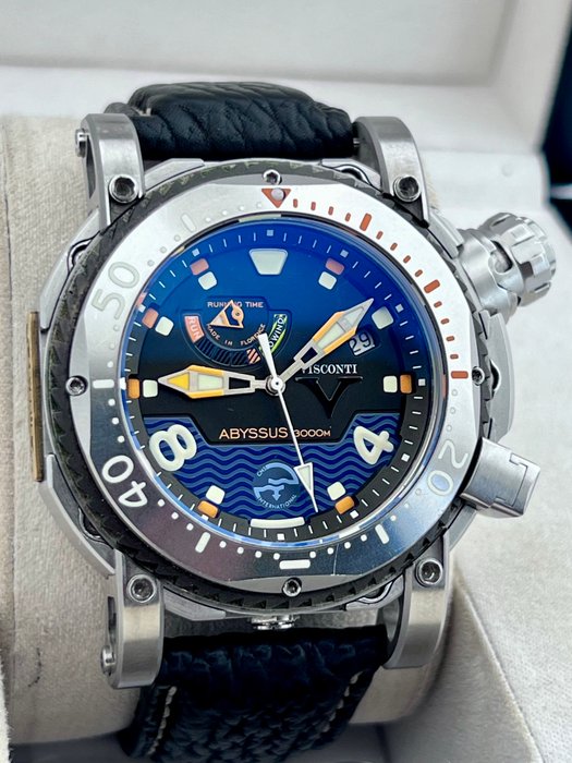 Visconti - Abyssus Scuba 3000m Power Reserve Limited Edition (11/133) - - 1640 FM - Mænd - 2011-nu