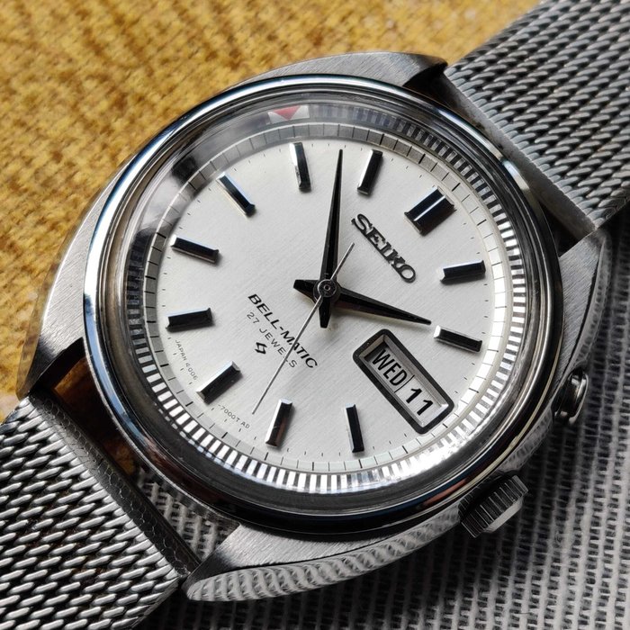 Seiko - Bell-Matic Mechanical Alarm Automatic Watch - Ingen mindstepris - Mænd - 1970-1979