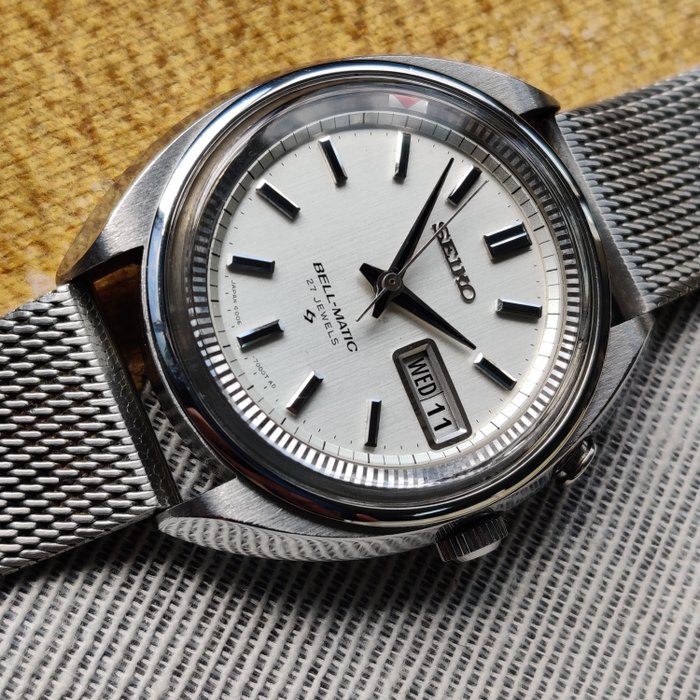 Seiko - Bell-Matic Mechanical Alarm Automatic Watch - Ingen mindstepris - Mænd - 1970-1979