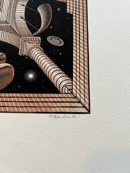 M.C. Escher (1898-1972) - Dark Side of the Moon - Limited Edition