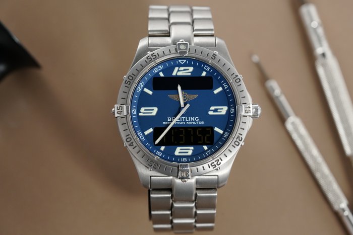 Breitling - Aerospace LCD - Ingen mindstepris - E65062 - Mænd - 1990-1999