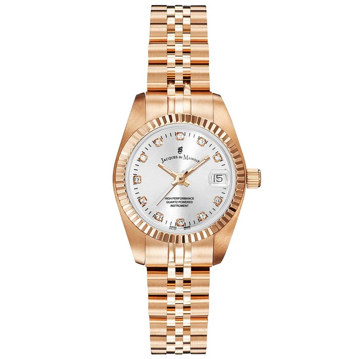 Jacques Du Manoir - NRO.16 Inspiration Rose Gold Watch - Brand New - Ingen mindstepris - NRO.16 - Kvinder - 2011-nu