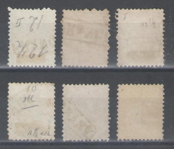 Holland 1867/1868 - Kong Vilhelm III - NVPH 7/12