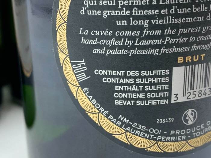 Laurent-Perrier, La Cuvée Brut - Champagne - 6 Flasker (0,75 L)