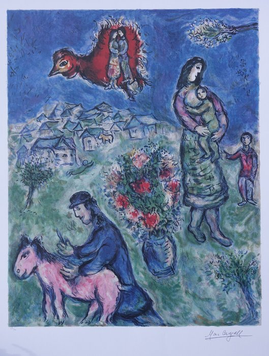 Marc Chagall (1887-1985) - La route du village