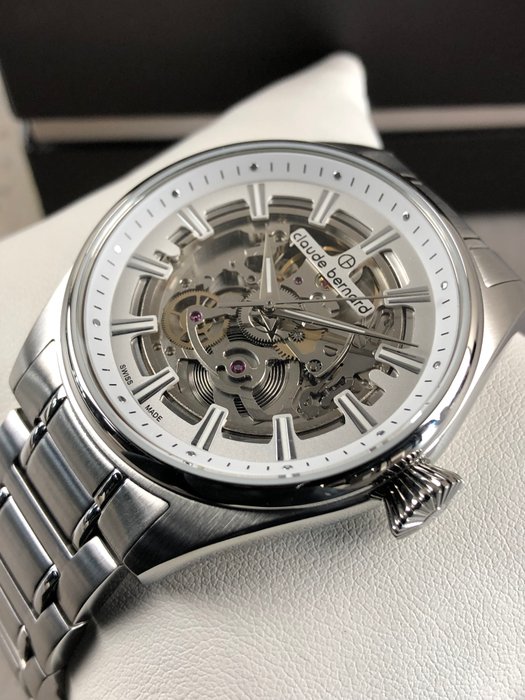 Claude Bernard - Proud Heritage Automatic Skeleton - 85307-3M-AIN - Mænd - 2011-nu