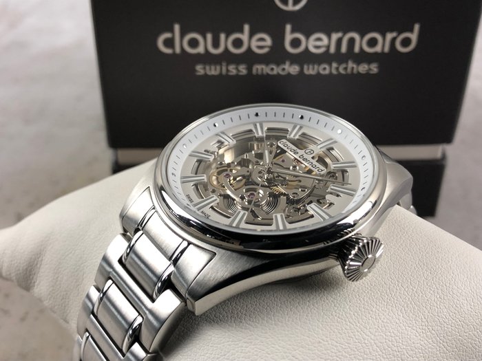 Claude Bernard - Proud Heritage Automatic Skeleton - 85307-3M-AIN - Mænd - 2011-nu