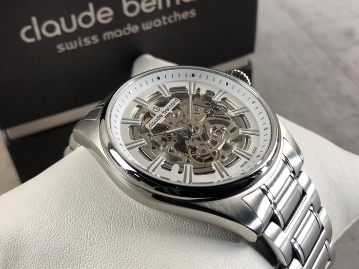 Claude Bernard - Proud Heritage Automatic Skeleton - 85307-3M-AIN - Mænd - 2011-nu