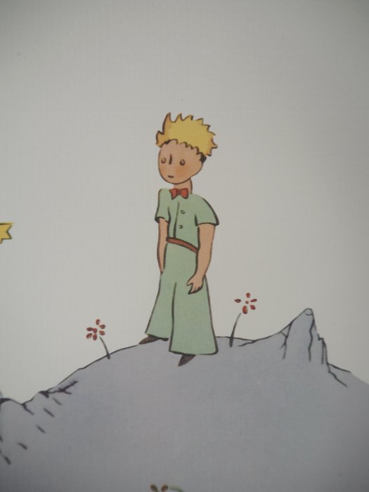 Antoine de Saint-Exupéry (1900-1944) - Le petit prince sur l'astéroïde