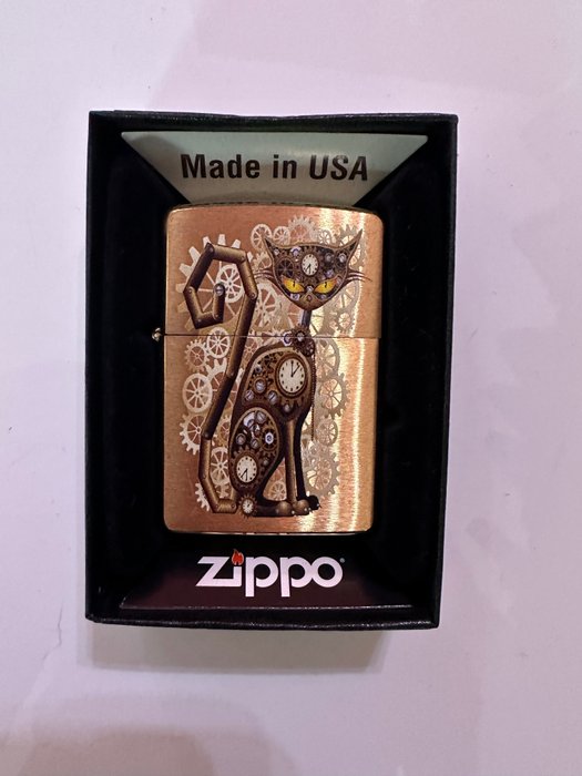 Zippo - Lighter - Jern (støbt/smeltet)