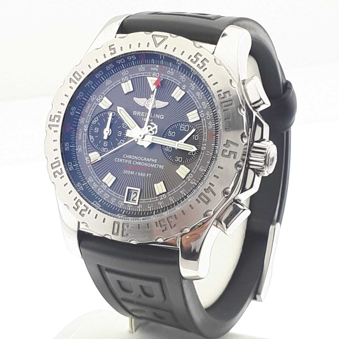 Breitling - Skyracer Chronograph Automatic Certifie Chronometre Panda Dial - A27362 - Mænd - 2011-nu