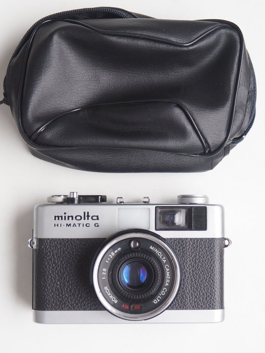 Minolta, Yashica Hi-Matic G / ME1 + acc. | Analogt kompaktkamera