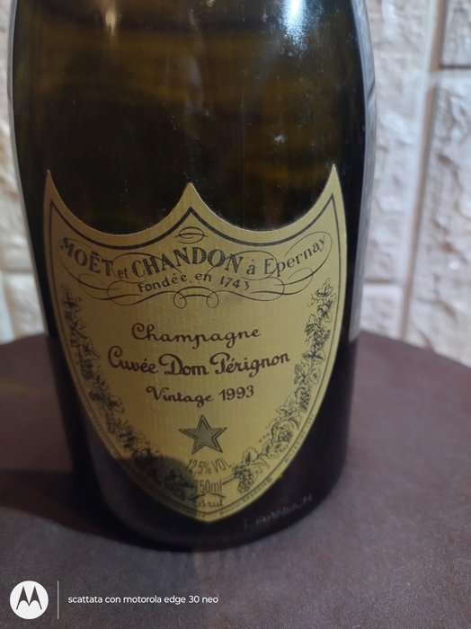 1993 Dom Pérignon - Champagne Brut - 1 Flaske (0,75L)