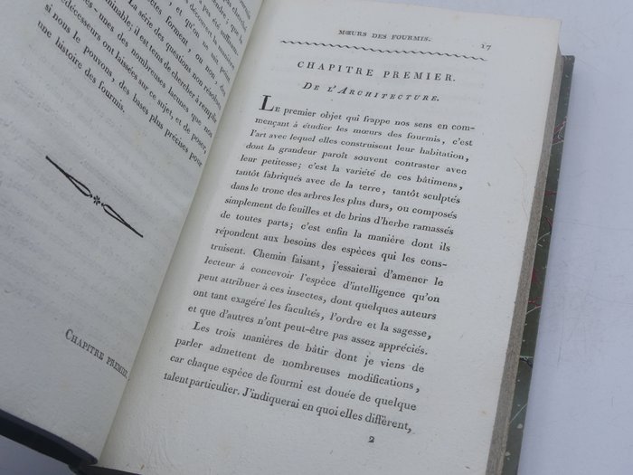 Huber - Recherches sur les moeurs des fourmis indigènes - 1810