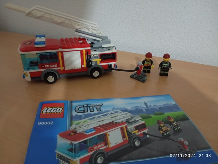 Lego - Lego City 60002 Le Camion de Pompier + Lego City 60000 La Moto des Pompiers + Lego City 60003 - 2010-2020