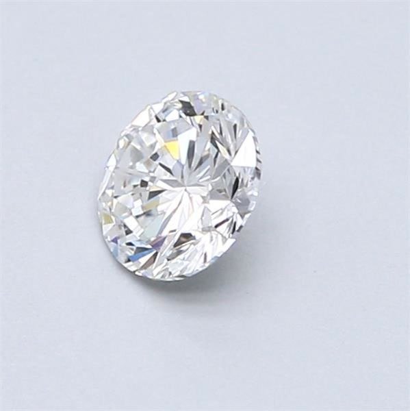 1 pcs Diamant  (Natur)  - 0.50 ct - Rund - D (farveløs) - VVS2 - Gemological Institute of America (GIA)