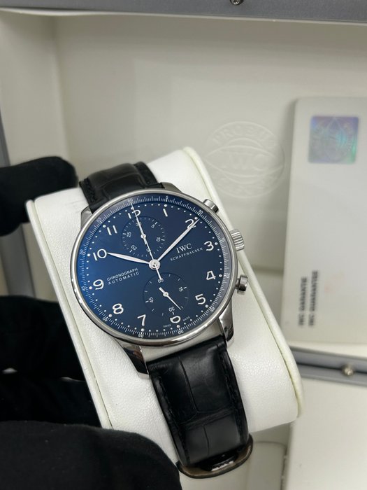 IWC - Portoghese Chronograph - IW371438 - Mænd - 2010-2020