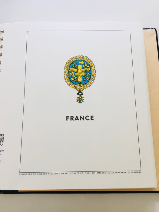 Frankrig 1972/1981 - Samling af frimærker fra Frankrig - Hele år 1972-1981