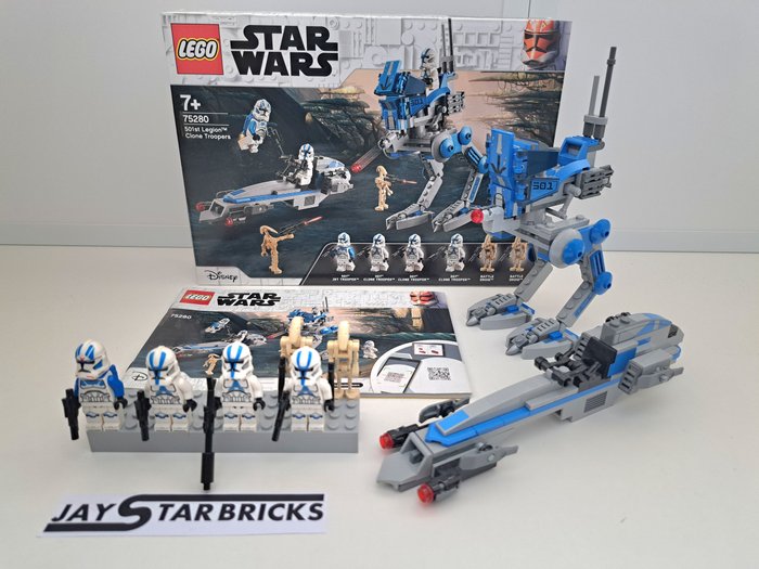 Lego - Star Wars - 75280 - 501st Legion Clone Troopers - 2000-2010