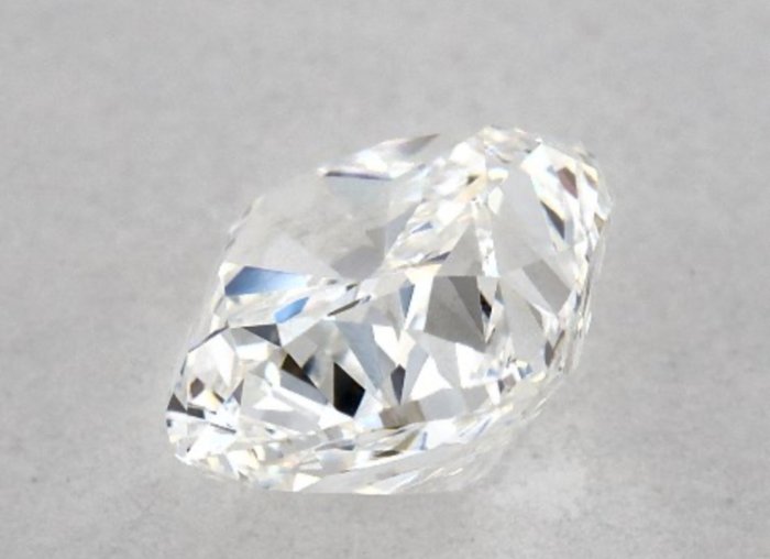 1 pcs Diamant  (Natur)  - 1.01 ct - Pude - F - VVS2 - Gemological Institute of America (GIA)