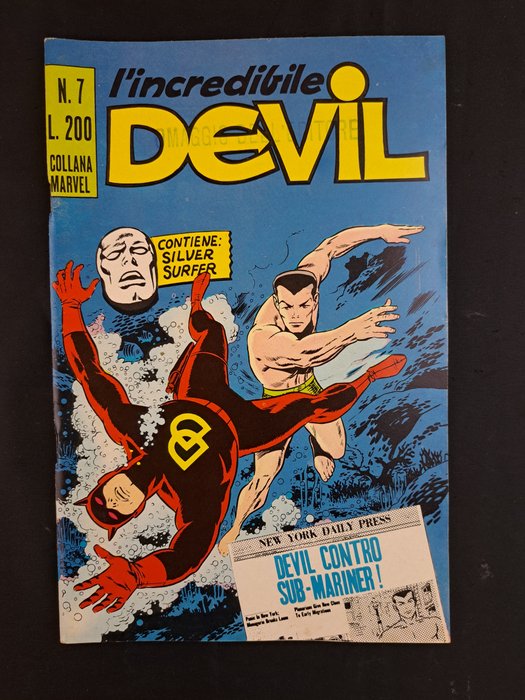 L'Incredibile Devil n. 7 - 1 Comic - Første udgave - 1970