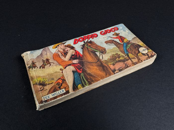 Tex, Raccoltina Serie Bianca n. 3 - "Doppio Gioco" - 1 Comic - Første udgave - 1951