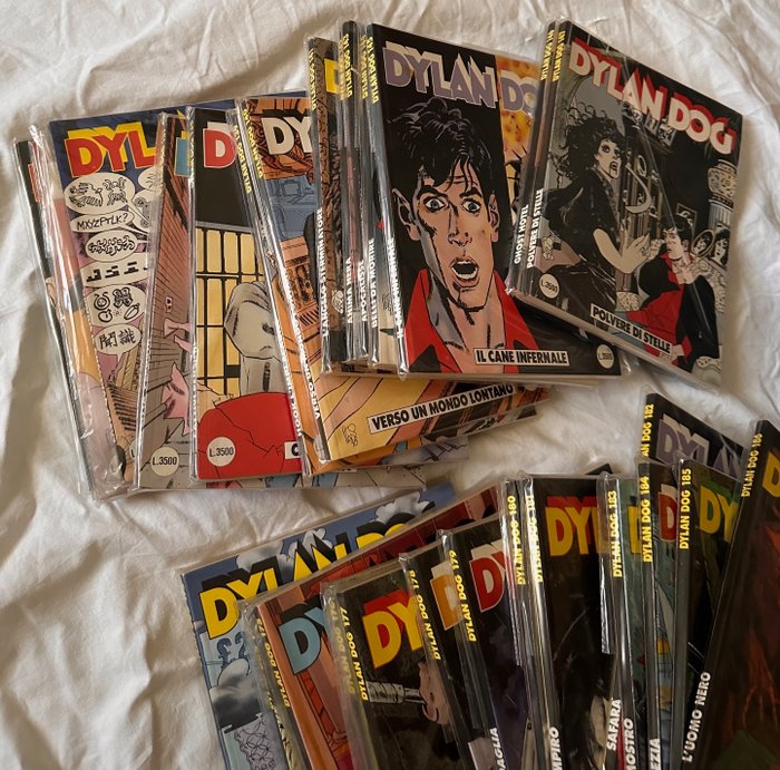 Dylan Dog nn. 101/200 - Sequenza Completa - 100 Comic - Første udgave - 2003/1995