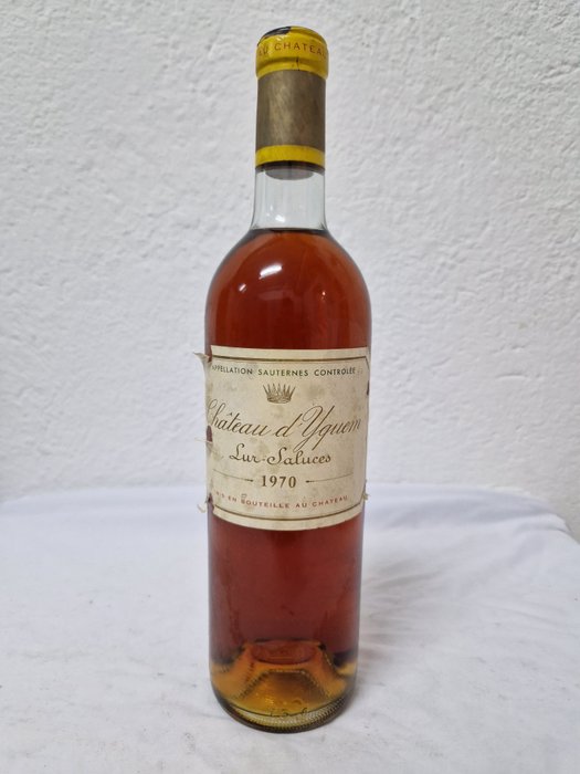 1970 Château d'Yquem - Sauternes 1er Cru Supérieur - 1 Flasker (0,75 L)