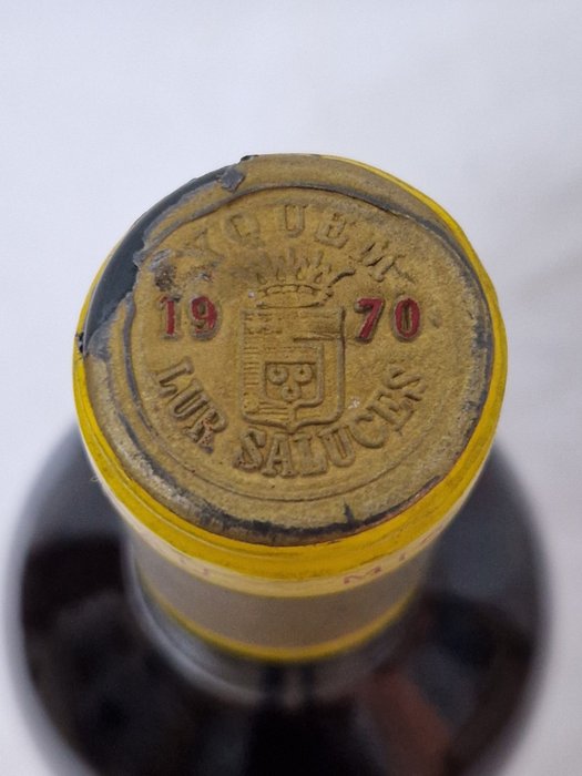 1970 Château d'Yquem - Sauternes 1er Cru Supérieur - 1 Flasker (0,75 L)